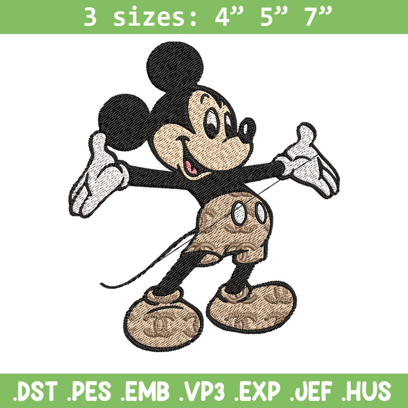 Mickey happy Embroidery Design, Gucci Embroidery, Brand Embroidery, Embroidery File, Logo shirt, Digital download.jpg