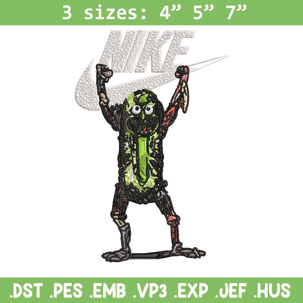 Monster Nike Embroidery design, Monster Embroidery, Nike design, Embroidery file, cartoon shirt, Instant download..jpg