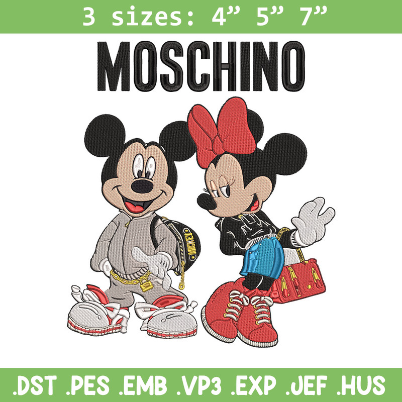 Moschino Mickey Embroidery Design, Mickey Embroidery, Embroidery File, Anime Embroidery,Moschino shirt,Digital download.jpg