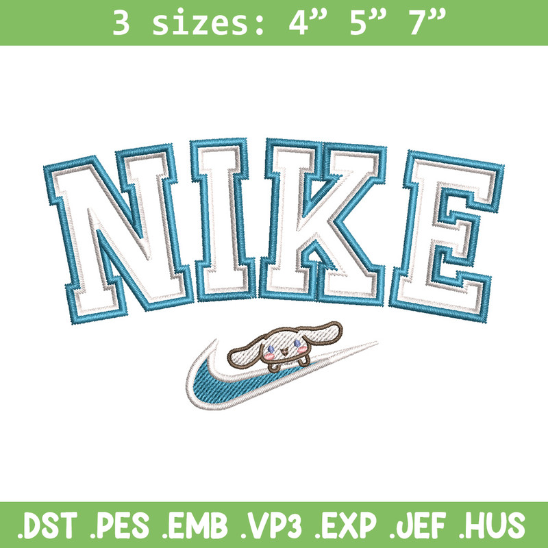 Nike bunny cute embroidery design, Bunny embroidery, Nike design,Embroidery shirt, Embroidery file, Digital download.jpg