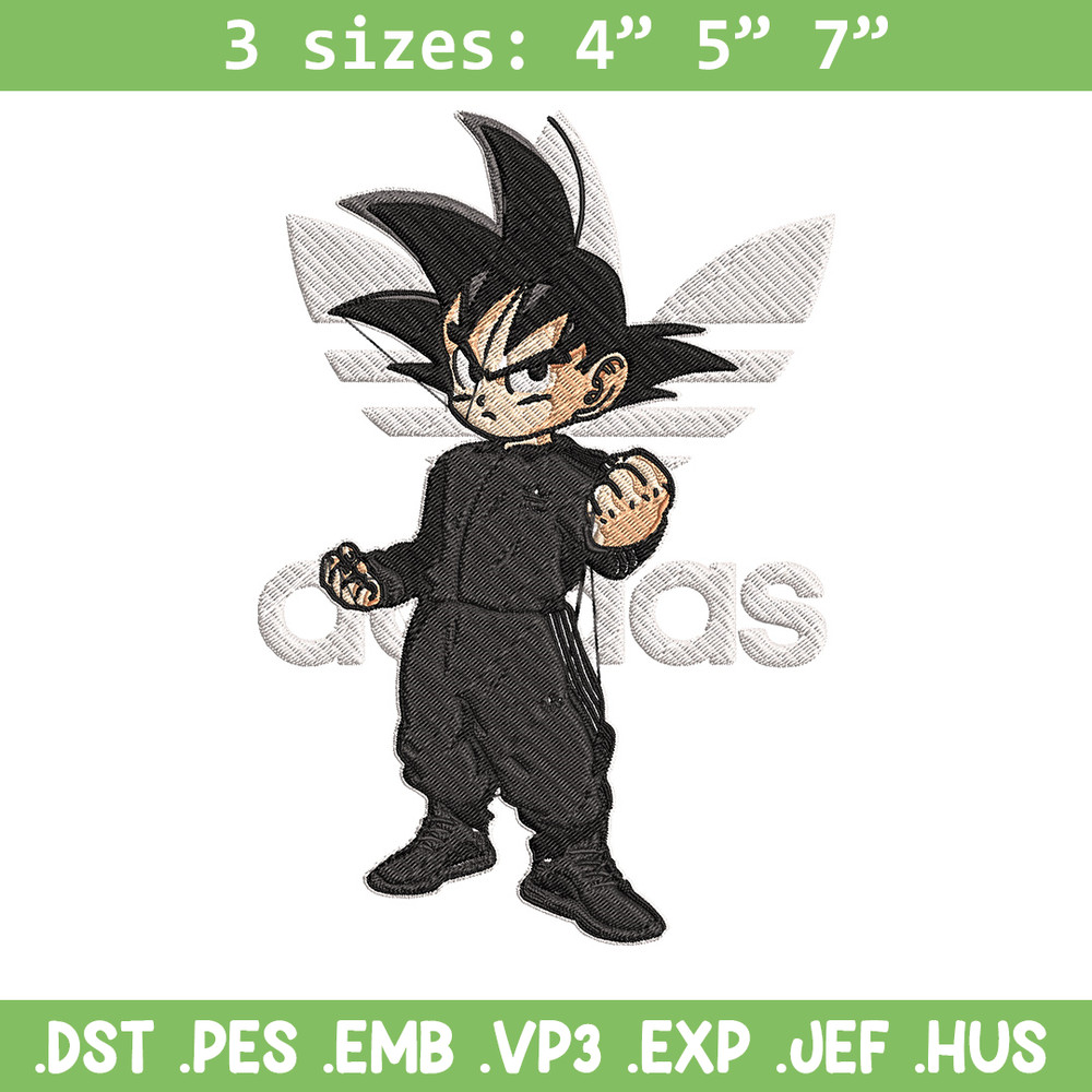 Nike kid goku Embroidery Design, Dragonball Embroidery, Nike Embroidery, Embroidery File, Logo shirt, Digital download.jpg