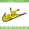 Nike Pikachu embroidery design, Pokemon embroidery, Nike design, anime design, anime shirt, Digital download.jpg