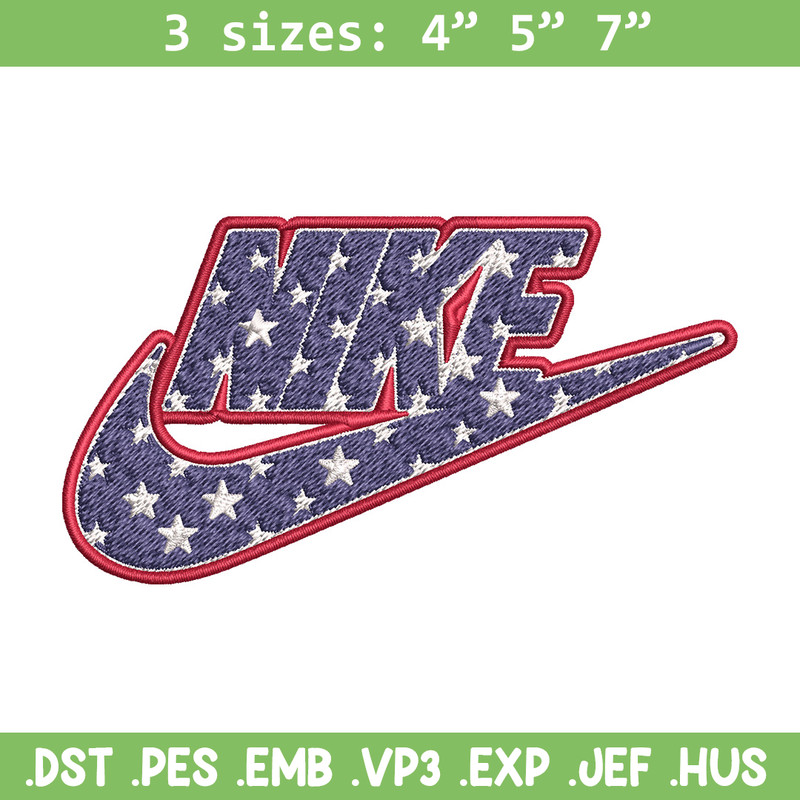 Nike Star Embroidery Design, Brand Embroidery, Nike Embroidery, Embroidery File, Logo shirt,Digital download.jpg