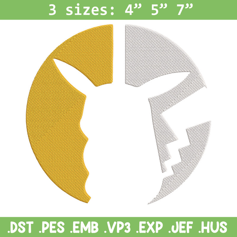 Pikachu poster Embroidery Design, Pokemon Embroidery, Embroidery File, Anime Embroidery, Anime shirt, Digital download.jpg