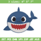 Baby Shark Embroidery Design, Shark Embroidery, cartoon shirt, Embroidery File, Embroidery design, Digital download..jpg