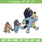 Bluey bingo and dad Embroidery, Bluey Embroidery, Embroidery File, cartoon design, cartoon shirt, Digital download..jpg