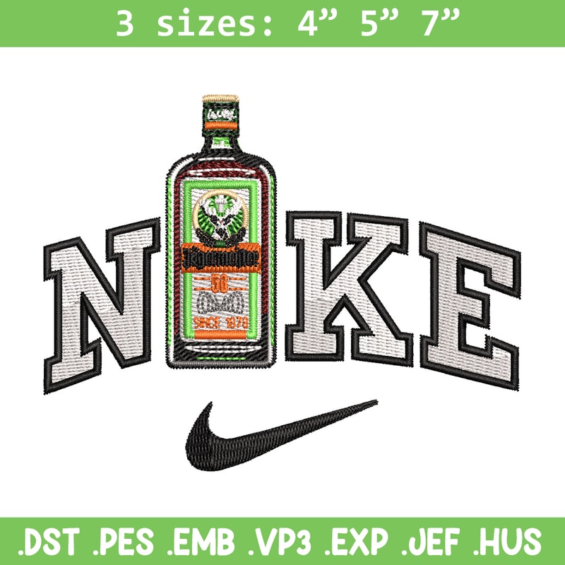 Bottle x nike embroidery design, Nike embroidery, Embroidery file, Embroidery shirt, Nike design, Digital download.jpg