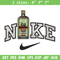 Bottle x nike logo embroidery design, Nike embroidery, Embroidery file, Embroidery shirt, Nike design, Digital download.jpg