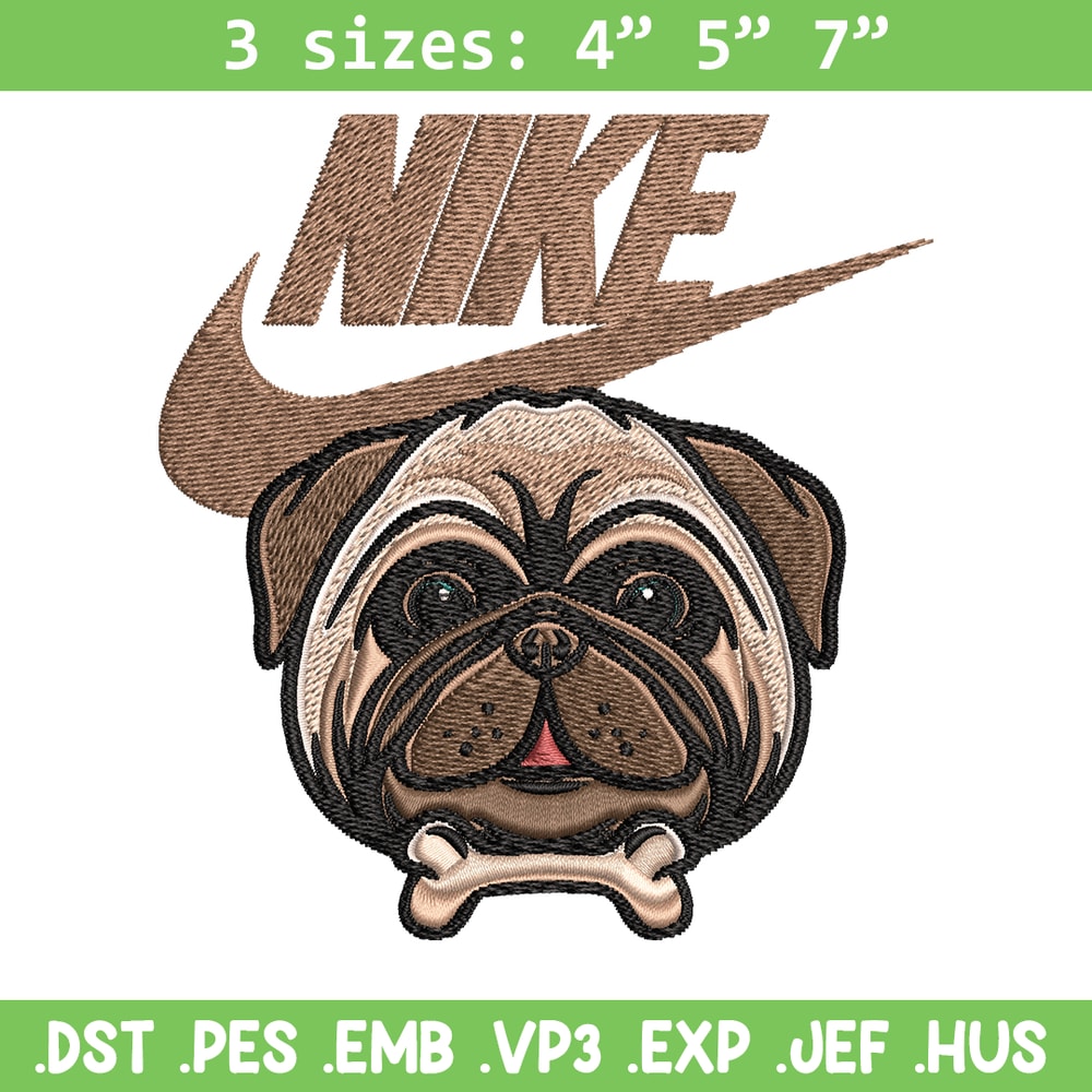 Bulldog Nike Embroidery design, Bulldog logo Embroidery, Nike design, Embroidery file, logo shirt, Instant download..jpg