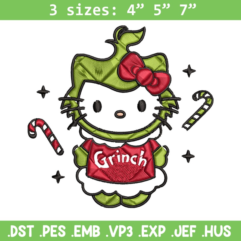 Chrismas kitty Embroidery Design, Kitty Embroidery, Embroidery File, Brand Embroidery, Logo shirt, Digital download.jpg