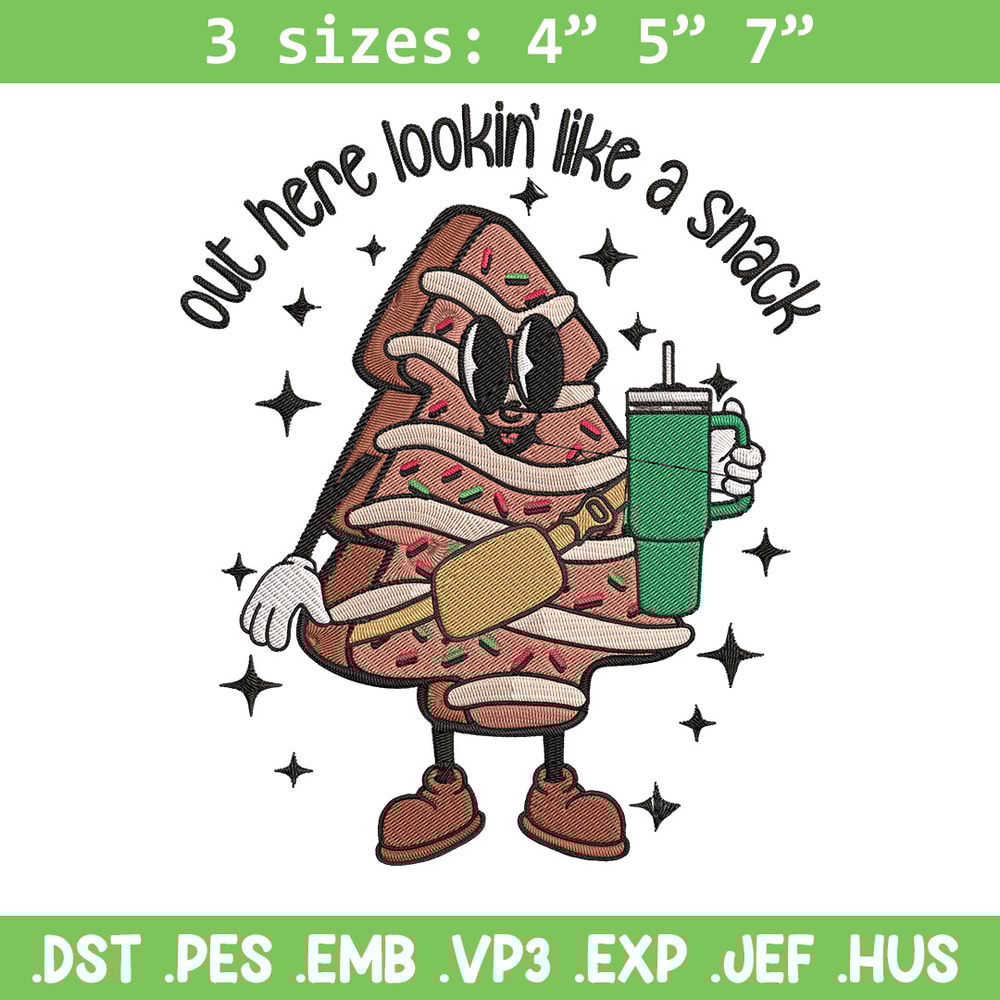 Chrismas trees Embroidery Design, Tree Embroidery, Embroidery File, Chrismas Embroidery, Anime shirt, Digital download.jpg