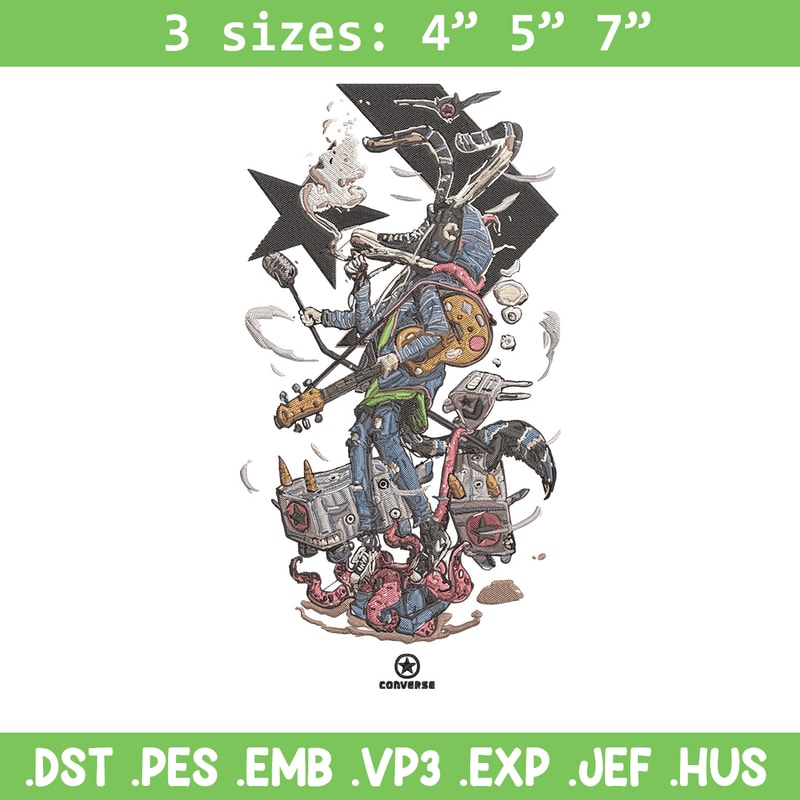 Converse logo Embroidery Design, Converse Embroidery, Embroidery File, Anime Embroidery, Anime shirt, Digital download.jpg