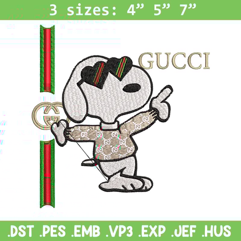 Dog gucci Embroidery Design, Gucci Embroidery, Embroidery File, Logo shirt, Sport Embroidery, Digital download..jpg