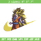 Goku ssj 3 Embroidery Design, Dragonball Embroidery, Embroidery File, Nike Embroidery, Anime shirt, Digital download.jpg