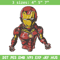 Iron man chibi Embroidery Design, Marvel Embroidery, Embroidery File, Anime Embroidery, Anime shirt, Digital download.jpg