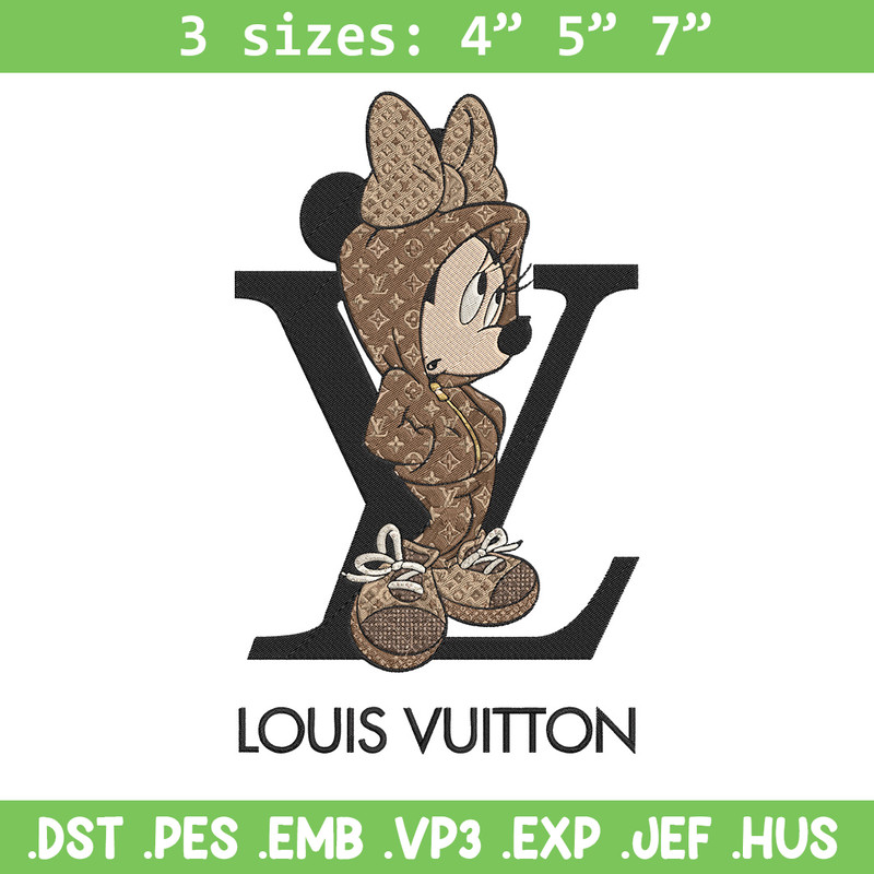 LV x mickey Embroidery Design, Mickey Embroidery, Embroidery File, LV Embroidery, Anime shirt, Digital download.jpg