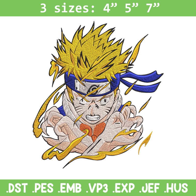 Naruto kid Embroidery Design, Naruto Embroidery, Embroidery File, Anime Embroidery, Anime shirt, Digital download.jpg