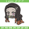 Nezuko sticker Embroidery Design, Demon slayer Embroidery, Embroidery File, Anime Embroidery, Digital download (2).jpg