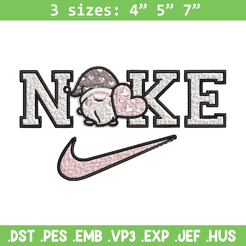 Nike gnomes Embroidery Design, Chrismas Embroidery, Nike Embroidery, Embroidery File, Logo shirt, Digital download.jpg