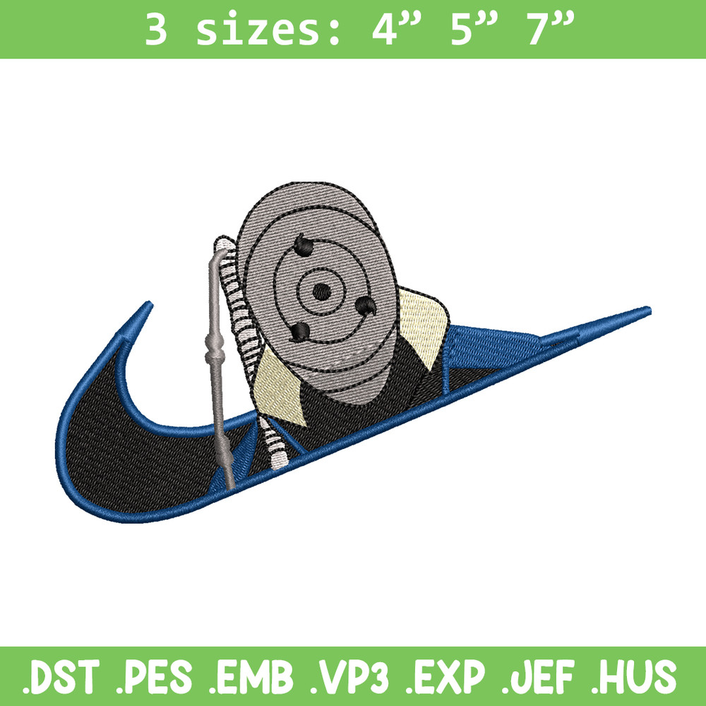 Nike Obito embroidery design, Naruto embroidery, Nike design, anime design, anime shirt, Digital download.jpg