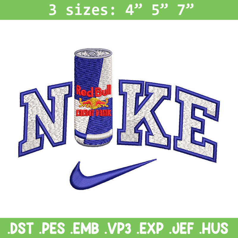 Nike x redbull embroidery design, Redbull embroidery, Nike design, Embroidery shirt, Embroidery file, Digital download.jpg