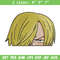 Sanji Peeker Embroidery Design, One piece Embroidery, Embroidery File, Anime Embroidery, Anime shirt, Digital download.jpg