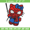 Spiderman Hellokitty Embroidery design, Hellokitty Embroidery, cartoon design, Embroidery File, Digital download..jpg
