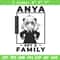 Anya poster Embroidery Design, Spy x family Embroidery, Embroidery File, Anime Embroidery, Anime shirt, Digital download.jpg
