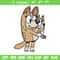 Bingo and her Mum Embroidery, Bluey Embroidery, Embroidery File, cartoon shirt, cartoon design, Digital download..jpg