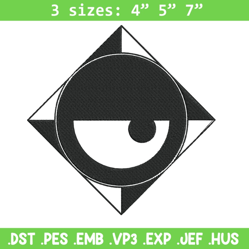 Wise Eye Embroidery Design, Spy x family Embroidery, Embroidery File, Anime Embroidery, Anime shirt, Digital download..jpg