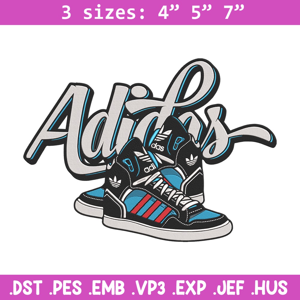 Adidas logo Embroidery Design, Rugrats Embroidery, Embroidery File, Anime Embroidery, Adidas shirt, Digital download.jpg