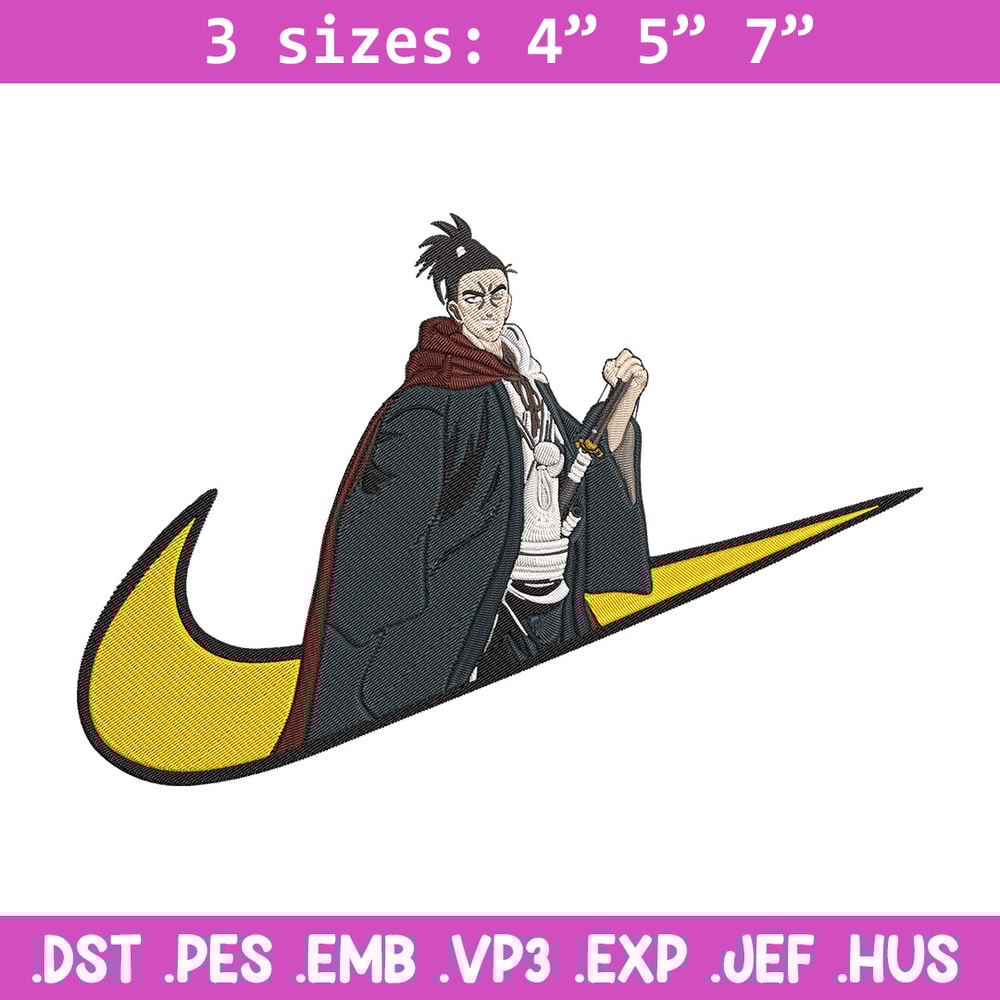 Atomic Embroidery Design, One punch man Embroidery, Embroidery File, Anime Embroidery, Nike shirt, Digital download.jpg