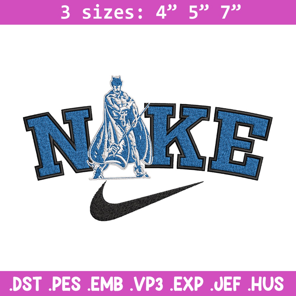 Blue Devils nike embroidery design, Sport embroidery, Nike design, Embroidery file, Embroidery shirt, Digital download.jpg