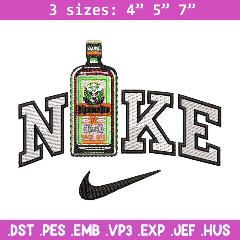 Bottle x nike embroidery design, Nike embroidery, Embroidery file, Embroidery shirt, Nike design, Digital download.jpg