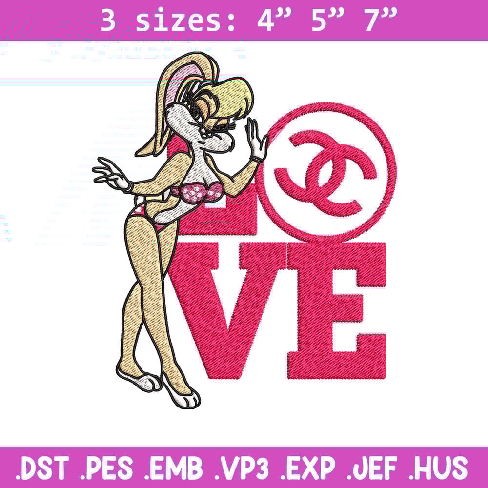 Bunny cartoon gucci Embroidery Design, Gucci Embroidery, Brand Embroidery, Embroidery File, Logo shirt, Digital download.jpg