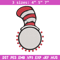 Cat In The Hat Embroidery Design, Cat In The Hat Embroidery, Embroidery File, logo shirt, Digital download..jpg