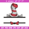 Dr seuss hat Embroidery Design, Cat In The Hat Embroidery, Embroidery File, logo shirt, Digital download..jpg
