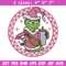 Grinch logo embroidery design, Grinch embroidery, Chrismas design,Embroidery shirt, Embroidery file, Digital download.jpg