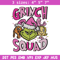 Grinch squad Embroidery Design, Grinch Embroidery, Embroidery File, Chrismas Embroidery, Anime shirt, Digital download.jpg