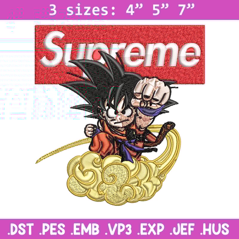 Son Goku Dragon Ball Supreme Embroidery design, Dragon Ball Embroidery, anime design, Embroidery File, Instant download..jpg