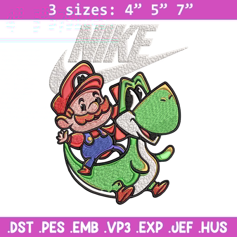 Super Mario Game Nike Embroidery design, Super Mario Game Embroidery, Nike design, Embroidery file, Instant download..jpg