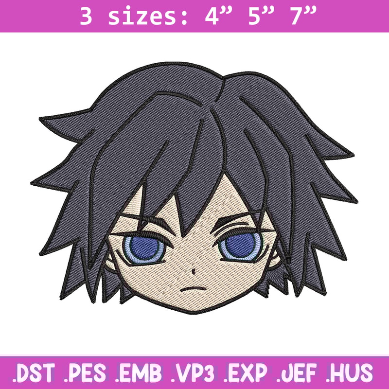 Tomioka sticker Embroidery Design, Demon slayer Embroidery, Embroidery File, Anime Embroidery, Digital download.jpg