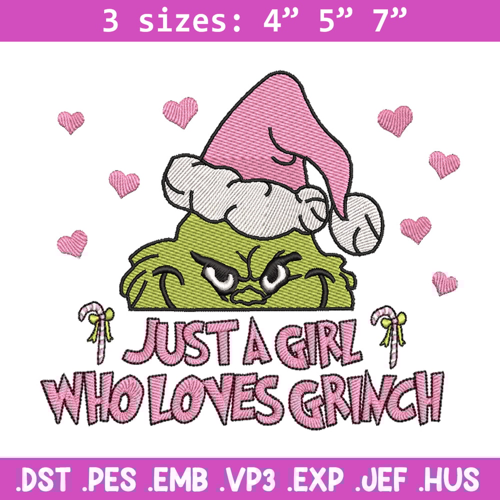 Who love grinch embroidery design, Grinch embroidery, Chrismas design, Embroidery shirt,Embroidery file,Digital download.jpg