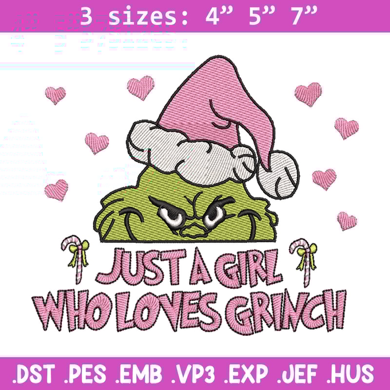 Who love grinch embroidery design, Grinch embroidery, Chrismas design, Embroidery shirt,Embroidery file,Digital download.jpg