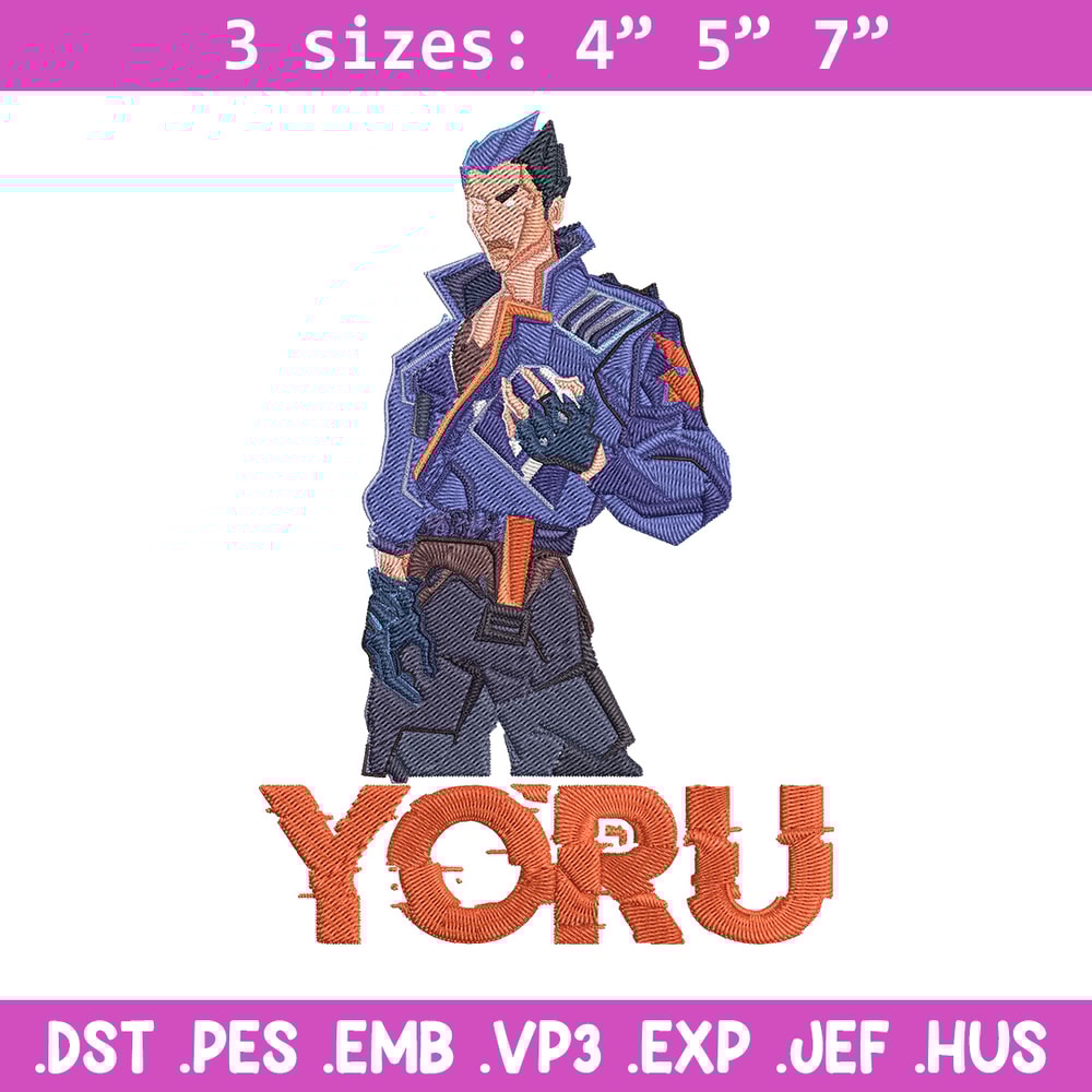 Yoru poster Embroidery Design, Valorant Embroidery,Embroidery File,Anime Embroidery,Anime shirt,Digital download.jpg