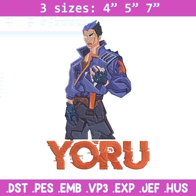 Yoru poster Embroidery Design, Valorant Embroidery,Embroidery File,Anime Embroidery,Anime shirt,Digital download.jpg