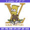 Bart simpson lv Embroidery Design, LV Embroidery, Embroidery File, Logo shirt, Sport Embroidery, Digital download.jpg