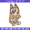 Bingo Heeler Embroidery, Bluey cartoon Embroidery, Embroidery File, cartoon design, cartoon shirt, Digital download..jpg