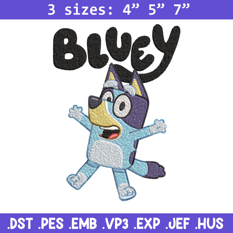 Bluey Embroidery, Bluey Cartoon Embroidery, cartoon Embroidery, cartoon shirt, Embroidery File, digital download..jpg