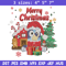 Bluey merry chrismas Embroidery Design,Bluey Embroidery, Embroidery File, Chrismas Embroidery, Digital download.jpg